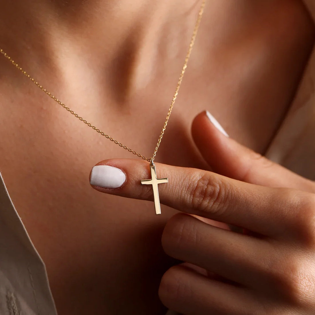Fashion Stainless Steel Cross Necklace