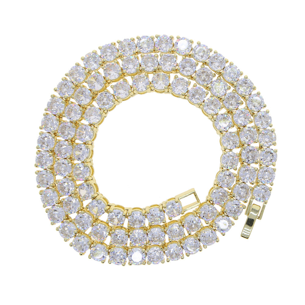 Basic Chain 5mm Zircon Single Row Tennis Chain